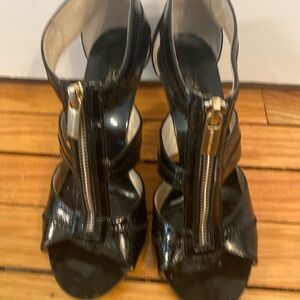 Michael Kors Black Strappy Heels